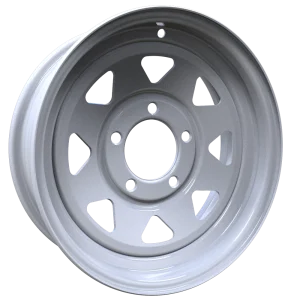 Envy Wheels – TRAILER STEEL SPOKE – White – 13″x4.5″ -3mm – All weather Wheels – 200WS-13545